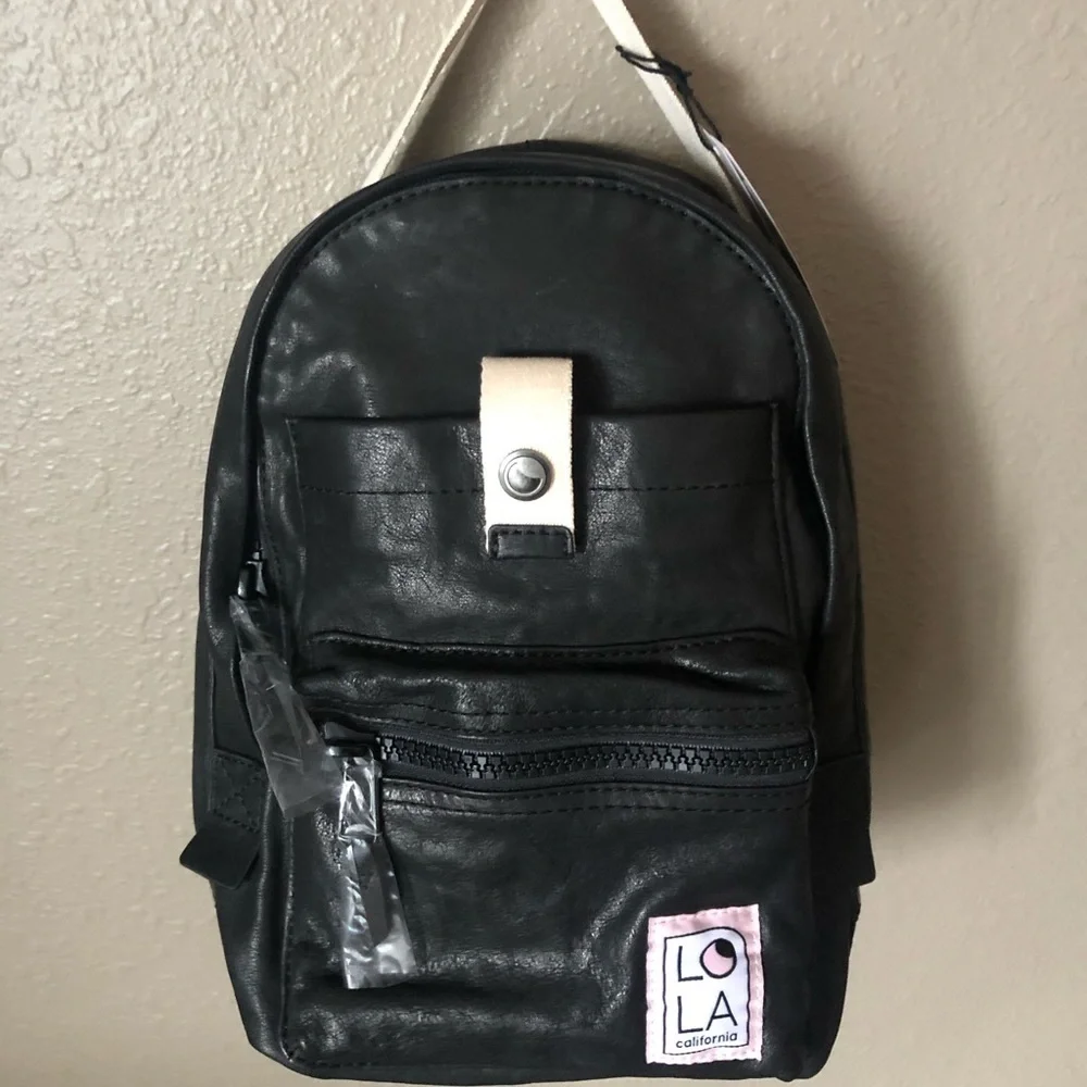 LOLA Utopia Gypsy Girl Small Leather Backpack - Picture 2 of 5